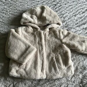 Carter's Cozy Cream Faux fur Coat